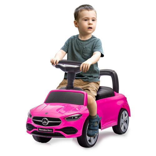 JAMARA Mercedes-Benz C-Class Rutscher pink 2in1 ab 12 Monaten - Bild 2