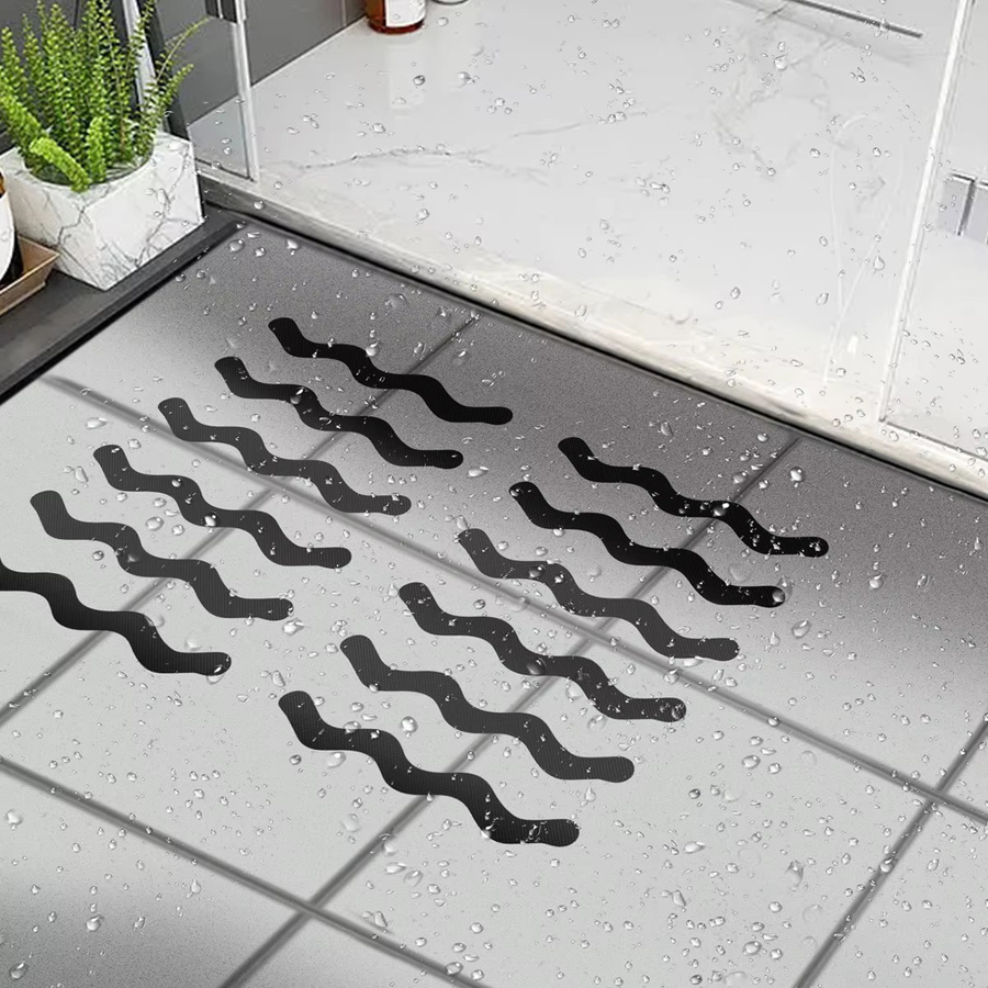 WalDecoo Anti-Rutsch Aufkleber für Badezimmer und Dusche, 24er Paket, Schwarz - Bild 4