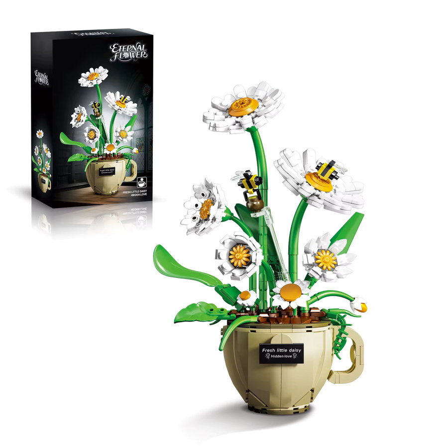 JAKI Blumenstrauß-Set, Bunte Bausteine, Natur, Bunt / Mehrfarbig - Bild 4