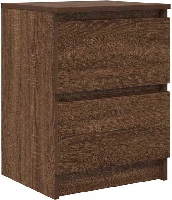 vidaXL TV-Schrank in Eiche Braun aus Holzwerkstoff, B/T/H: 40 x 35 x 54 cm - Bild 1