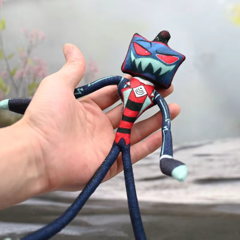 Bandai Hazbin Hotel Alastor Niffty Plüsch Spielzeug, 28 cm - Bild 2