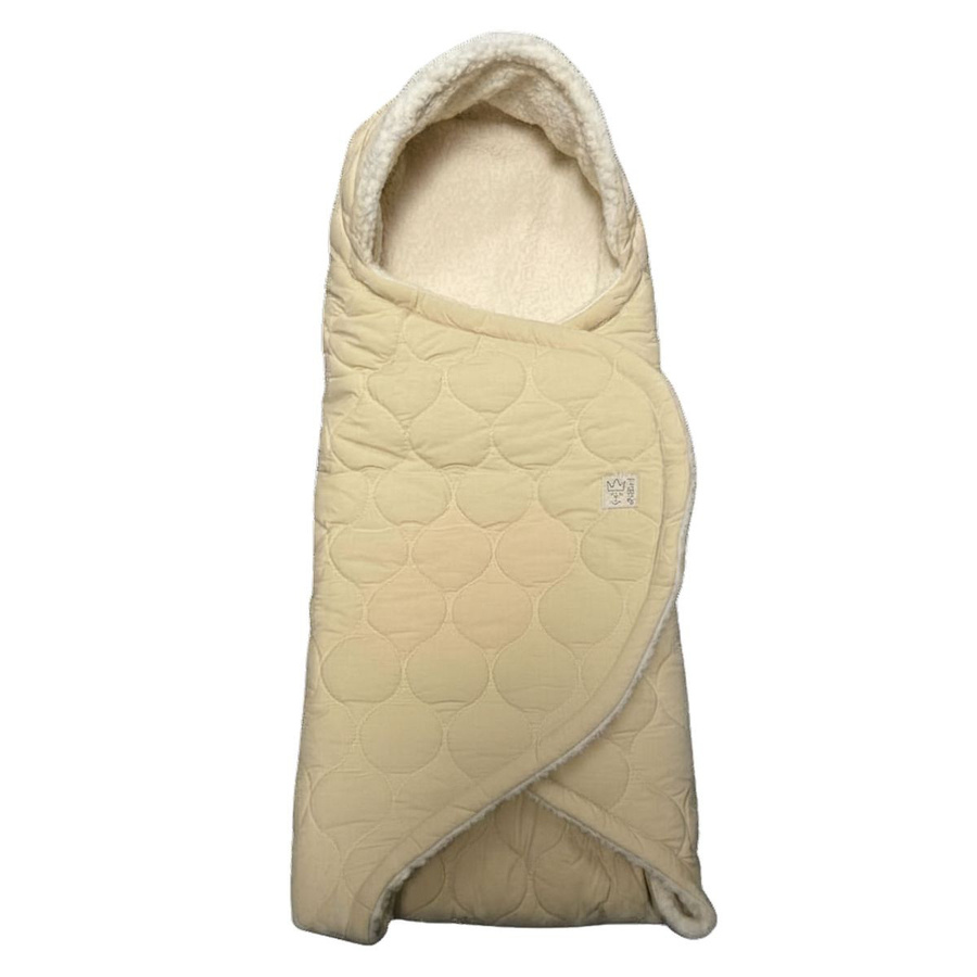 Kaiser Nylon-Einschlagdecke für Babyschalen und Babywannen im Winter, Farbe: Cozy Beige - Bild 1