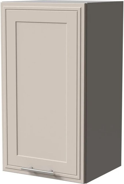 Feldmann-Wohnen Hängeschrank Salo in Kaschmir Grau Matt mit Kassettenoptik, B/T/H: 40 x 32,5 x 72 cm - Bild 1