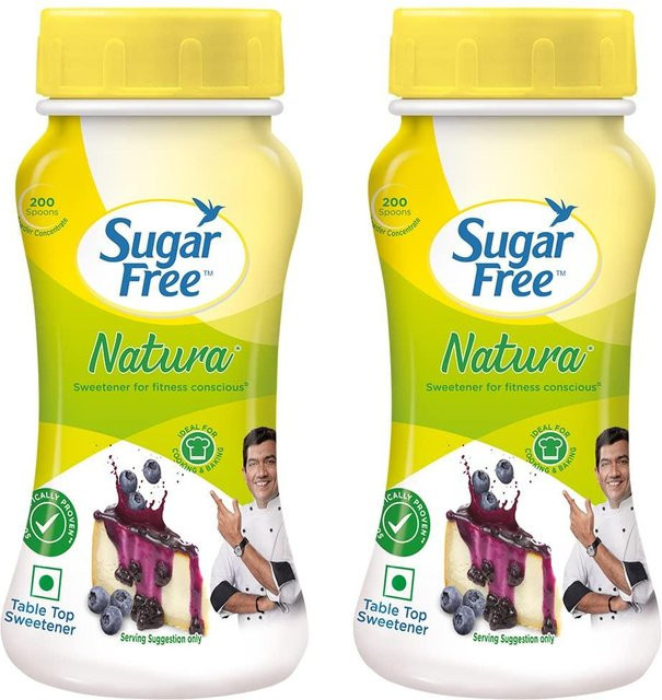 Natura Zuckerfreier Süßstoff 2 x 100 g - Bild 1