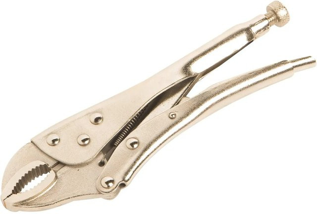 LUX-TOOLS Gripzange aus Stahl in Silber, Länge: 225 mm - Bild 1