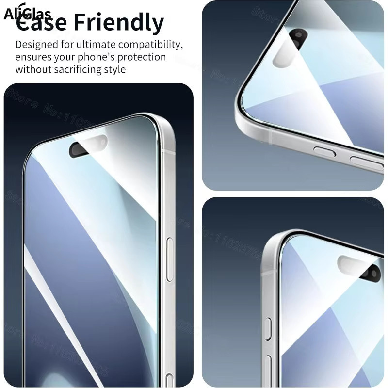 3er-Set Panzerglas in Schwarz und Transparent für Motorola Edge 70, Edge 60, 50, 40 Ultra, 40 Neo und 30 Neo - Bild 6