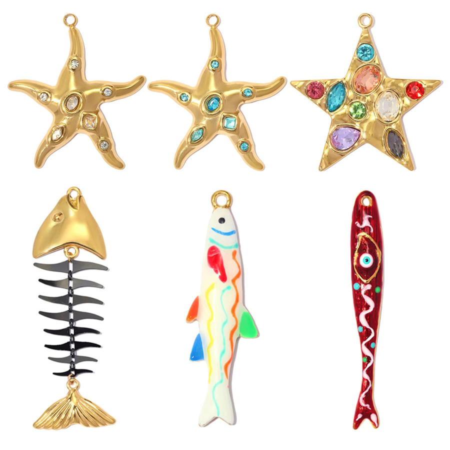 LAVIXMIA Anhänger Set, Edelstahl, Bunt, Zirkonia, Kristall, Damen - Bild 1