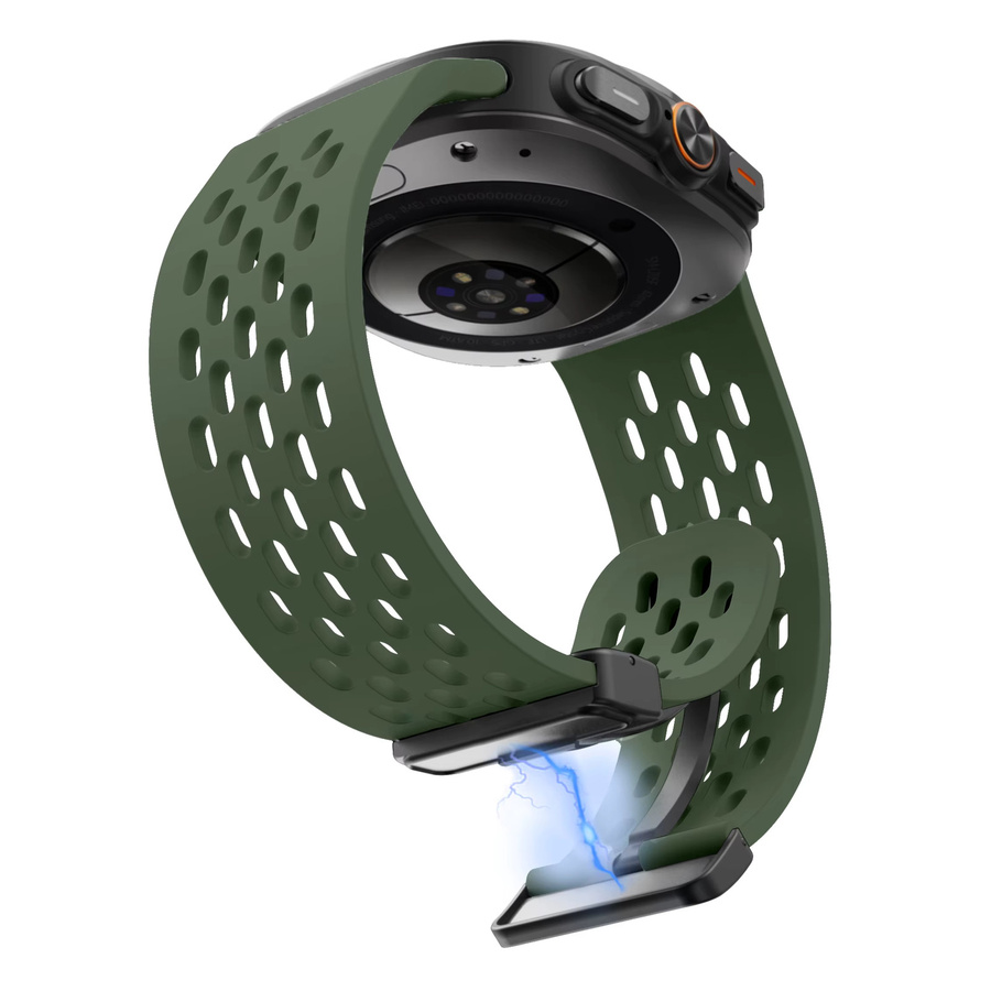 RMUTANE Uhrenarmband Silikon, Magnetisch, Samsung Galaxy Watch Ultra 47mm, Unisex - Bild 4