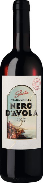 Viada Voglia Nero d'Avola Rotwein, Sizilien, 2025, trocken, 0,75 l - Bild 1