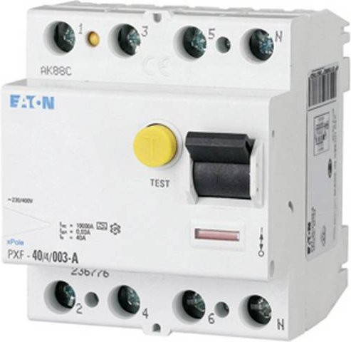 Eaton FI-Schutzschalter RCD PXF-63/4/003-A in Weiß - Bild 1