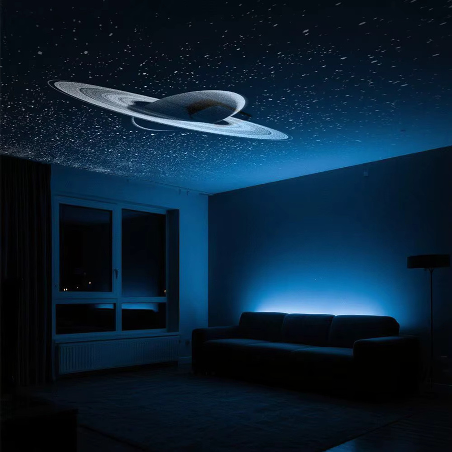 Donirt USB Auto Atmosphäre Projektor LED Sternenlicht für die Innenraumbeleuchtung mit Saturn Galaxy Effekt - Bild 3