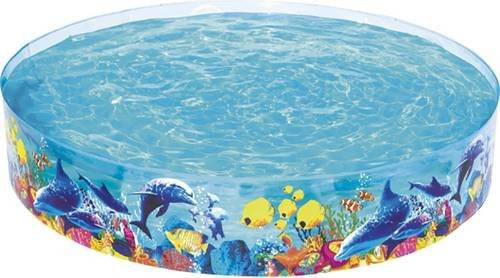 Bestway Fill 'N Fun Odyssey Planschbecken Durchmesser: 244 cm, Höhe: 46 cm - Bild 1