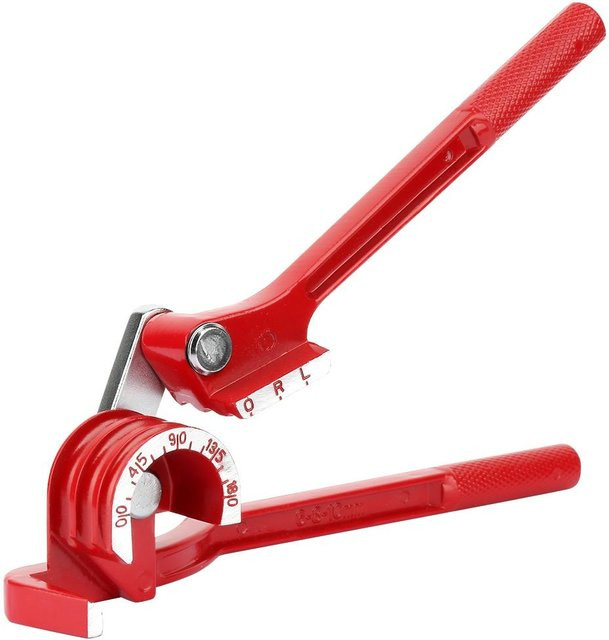 Fishine Manueller Rohrbieger Handbieger Biegemaschine für 6mm 8mm 10mm 180 Grad in Rot - Bild 1