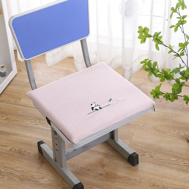 Yiran Furniture Sitzkissen aus Memory-Schaum für Schüler und Kinder in Pink, B/T: 38 x 35 cm - Bild 1