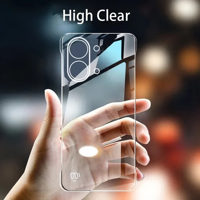 Xiaomi Poco X8 Pro Handyhülle transparente harte Rückseitenhülle - Bild 1