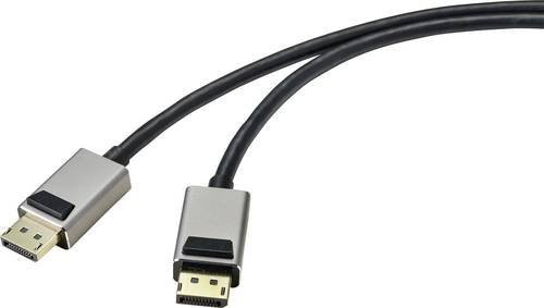 SpeaKa Professional DisplayPort Anschlusskabel 8K UHD Schwarz, Länge: 2,00 m, SP-9510456 - Bild 1