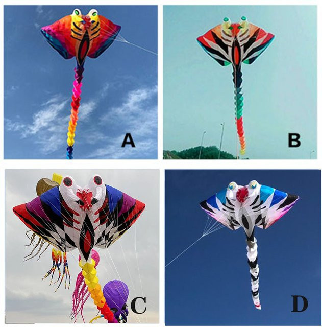 RAY KITE Devil Fish Kite, aufblasbarer Drachenanhänger, ab 14 Jahren - Bild 1