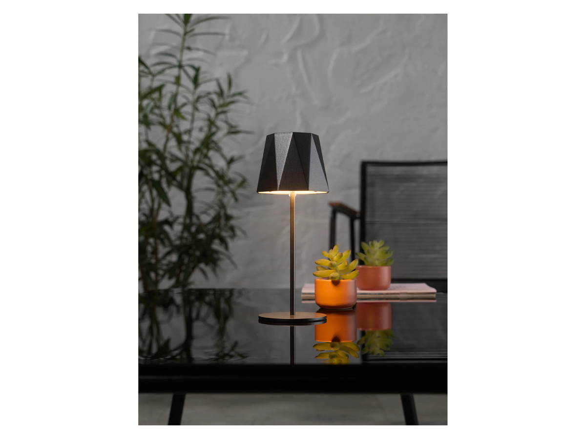 LIVARNO HOME Dubai LED Tischleuchte in Anthrazit mit Touch-Funktion und Akku - Bild 2