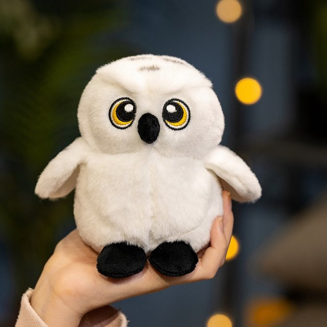 pangcangshu Harry Potter Hedwig Eule, Plüschtier, Weiß - Bild 1