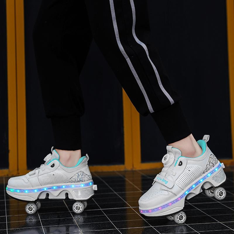 Flylo Weglaufende Schuhe Rollschuhe für Kinder 6 bis 15 Jahre - Bild 2