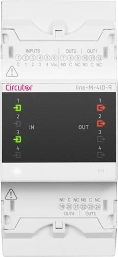 Circutor Line-M-4IO-R Erweiterungsmodul in Weiß - Bild 1