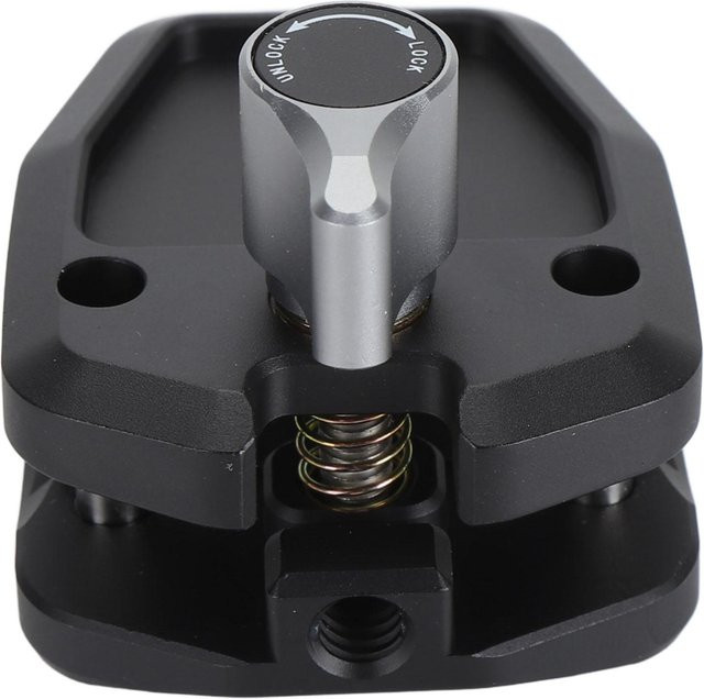 Shoemst Kamera-Halterung für Motorrad-Windschutzscheiben aus Aluminiumlegierung in Schwarz für Insta360 X4, ONE X2 und Ace Pro - Bild 1
