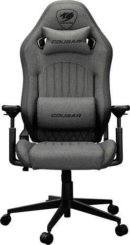 Cougar Explore Royal Gaming-Stuhl in Grau/Schwarz mit Kopfstütze und Armlehnen, B/T/H: 120 x 71 x 125 cm - Bild 1