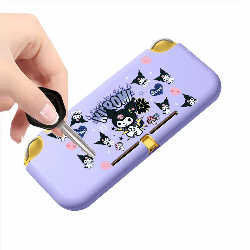 Weiche Silikon-Schutzhülle mit Cartoon-Figuren für deine Nintendo Switch Lite - Bild 2