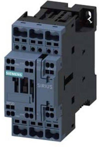 Siemens Koppelschütz 3RT2027-2KG40 mit 3 Schließern, 690 V/AC, grau - Bild 1