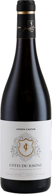 Joseph Castan Côtes du Rhône, Syrah / Shiraz, trocken, Rotwein, 2023, 0,75 l - Bild 1