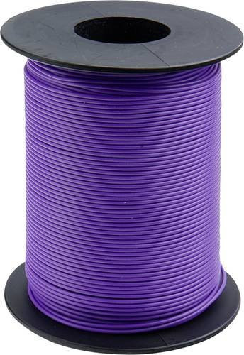 Donau Elektronik Litze 1 x 0,14 mm² einadrig Violett 100 m - Bild 1