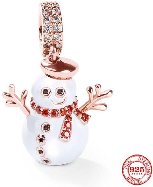 Charm Allbestart, 925 Silber, Perle, Zirkonia, Damen - Bild 1