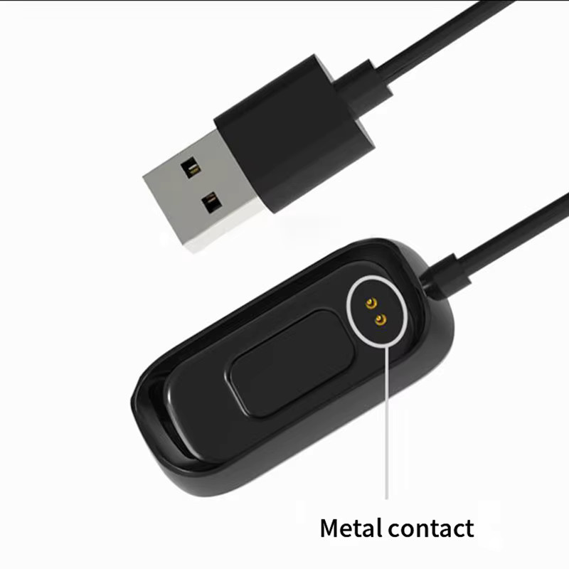 Oppo Uhrenarmband USB-Ladekabel, Magnet, Schwarz - Bild 6