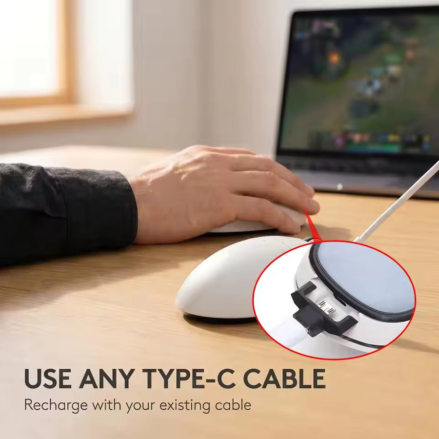 Logitech USB-C auf Micro-USB Adapter in Schwarz für Gaming-Mäuse wie G403, G703 und GPW 1/2 - Bild 2