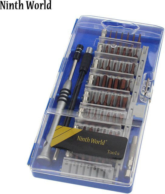 Neunte Welt 60-in-1 Magnetisches Präzisions-Schraubendreher-Set aus S2-legiertem Stahl mit Torx-Bits und Multitool-Funktion - Bild 1