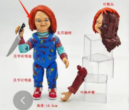 Bandai Horrorfilm-Charaktere Actionfiguren, Set / Bundle - Bild 2