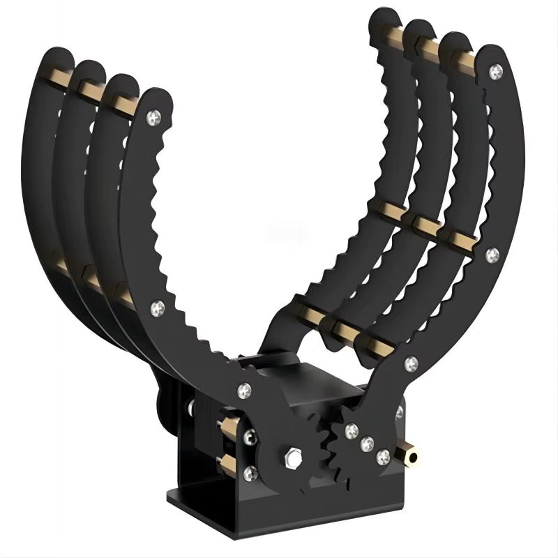 BinHex Mechanischer Roboterarm, DIY-Kit, Schwarz, Kunststoff - Bild 1