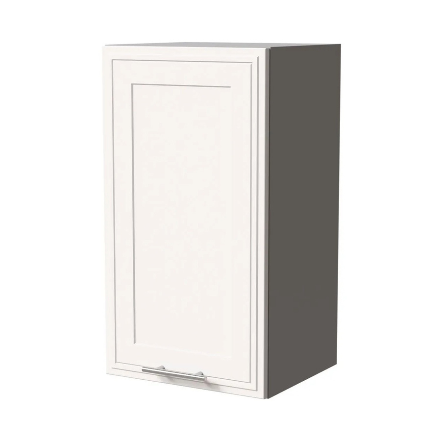 Feldmann-Wohnen Hängeschrank Salo Küchenschrank in Grau und Weiß Matt mit Kassettenoptik, B/T/H: 40 x 32,5 x 72 cm - Bild 2