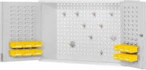 Kappes Hängeschrank RasterPlan Mod. 20 abschließbar in RAL 7035 Grau, B/H/T: 92 x 62 x 33,5 cm - Bild 1