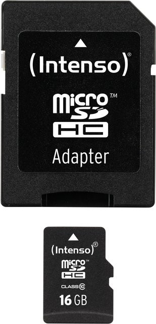 Intenso High Performance microSDHC Speicherkarte 16 GB Class 10 in Schwarz - Bild 2
