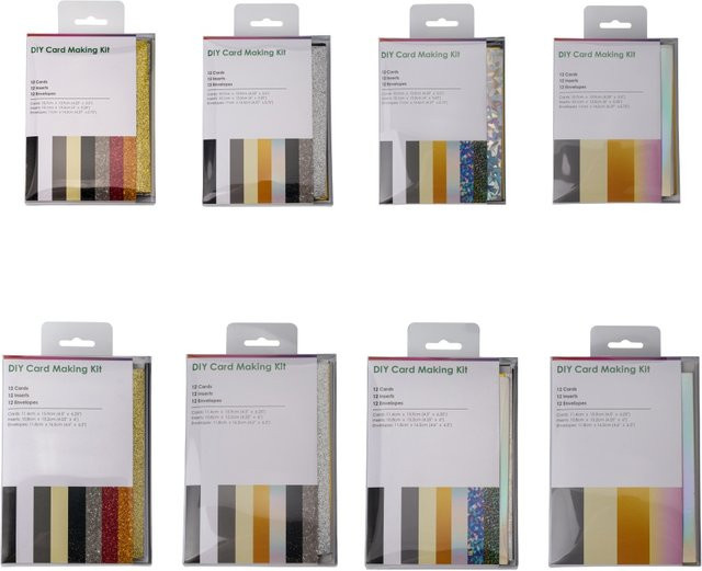 Cricut Einsteckkarten Set aus Konstruktionspapier in Mehrfarbig für Cricut Joy, Joy Xtra, Maker 3 und Explore 3 zum Erstellen von Geburtstagskarten und Dankeskarten - Bild 1