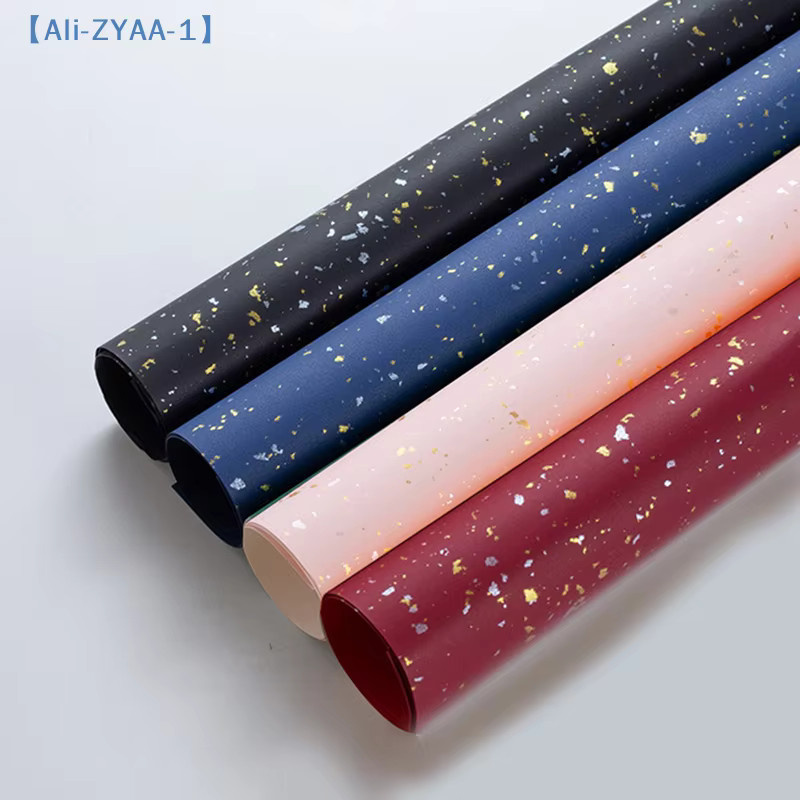 Glitzerndes Fantasy Geschenkpapier in Pink von ZYAA-1, Breite: 76 cm, Höhe: 52 cm - Bild 2