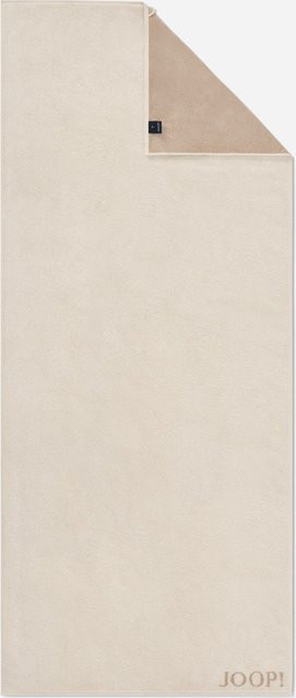 JOOP! DOUBLEFACE Duschtuch aus Baumwolle in Creme mit Bordüre - Bild 1