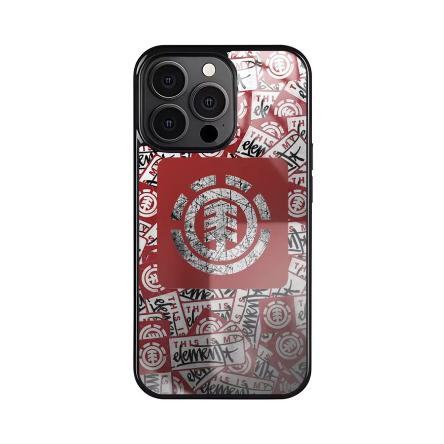E-Element MagSafe Handyhülle mit Skateboard-Logo für iPhone 11 bis 16 Pro Max Plus Mini in Rot - Bild 7