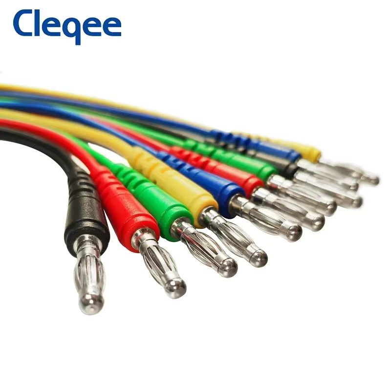Cleqee P1920 Automotive-Rückproben-Set mit 4-mm-Bananensteckern, Krokodilklemmen und nicht zerstörungsfreien Piercingnadeln für Multimeter-Testleitungen - Bild 2