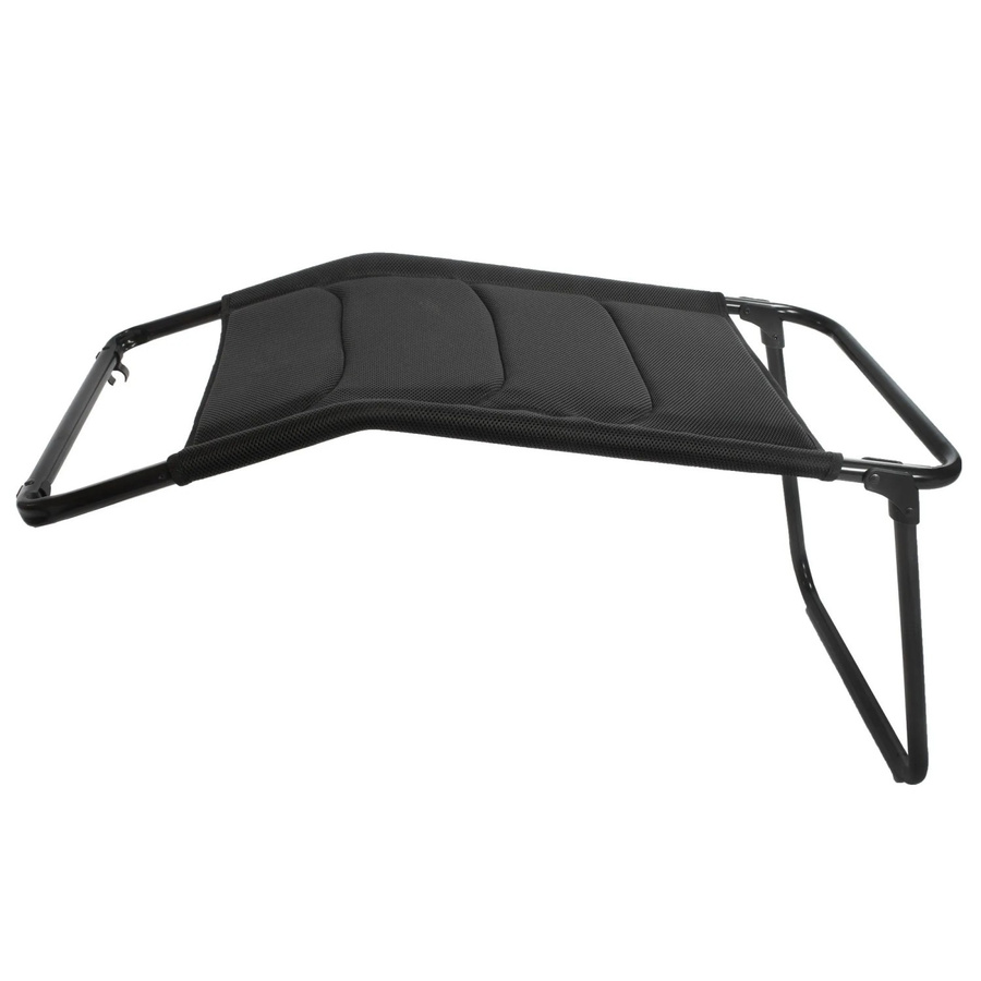 osoltus Fußablage Fußhocker für Campingsessel in Black Magic, Farbe: Schwarz - Bild 2