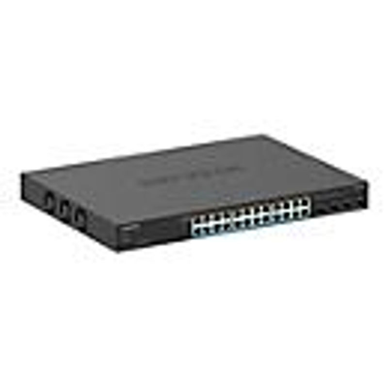 Netgear Smart MS324TXUP Switch mit 24 x 2,5G PoE++ Ports und 4 x 10 Gigabit SFP+ Uplinks in Schwarz - Bild 2