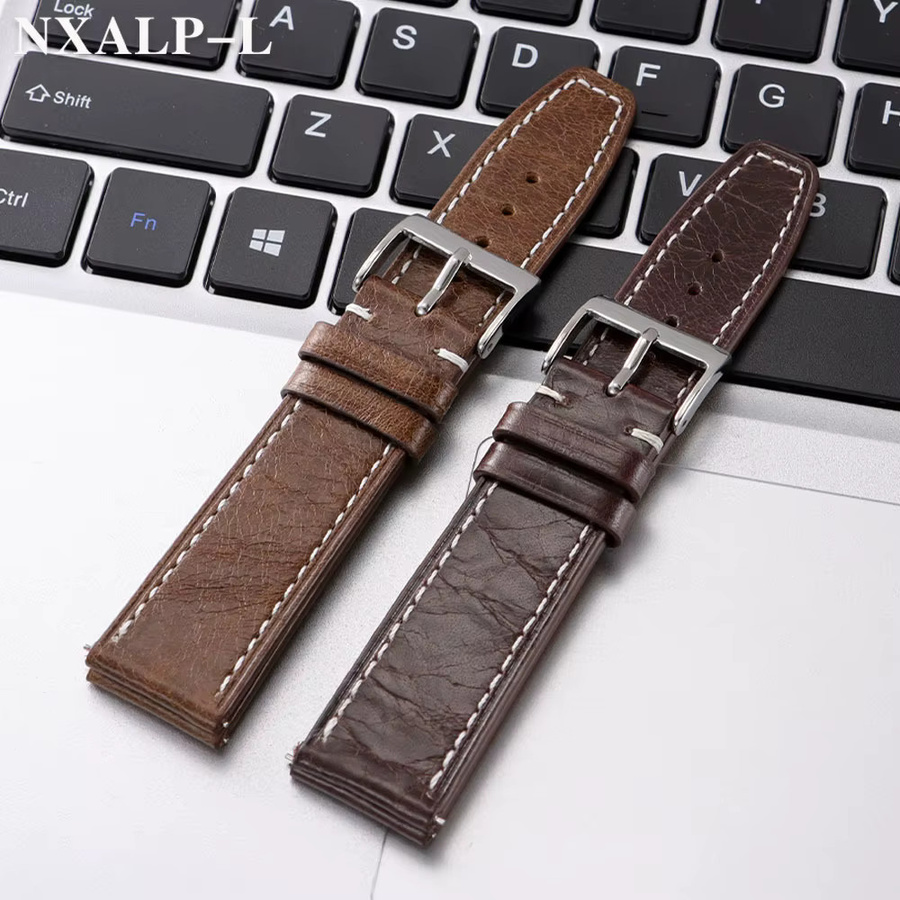 Uhrenarmband Rindsleder, Unisex, 20 mm, 22 mm - Bild 2