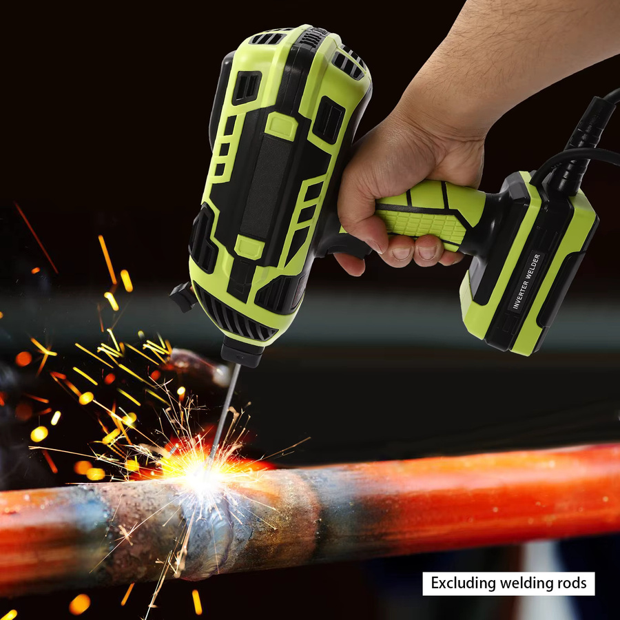 Digitale MMA Stick Schweißmaschine 4600W mit 220V, Intelligentes Handheld Schweißwerkzeug in Grün - Bild 2