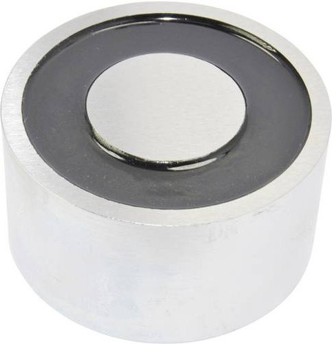 RED MAGNETICS Elektromagnet ITS-PE-8245-24VDC in Silber, 1900 N, 24 V/DC, 45W - Bild 1